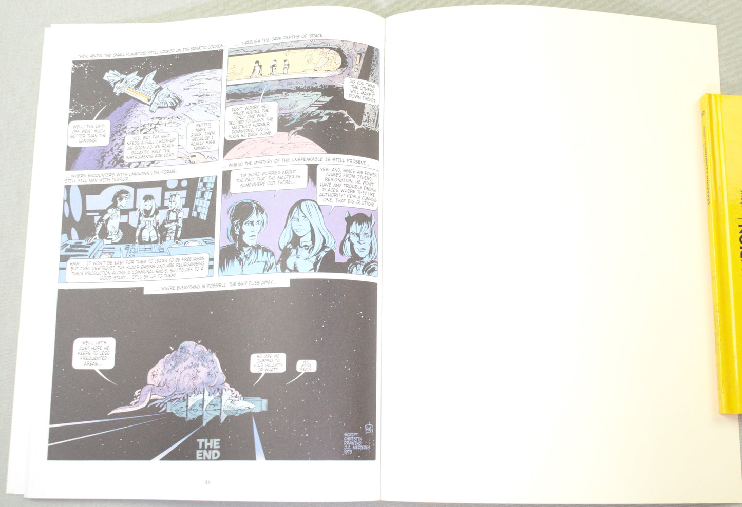 Valerian Volume 5 - "Birds of The Master" Cinebook Paperback Comic Book by Mezieres & Christin