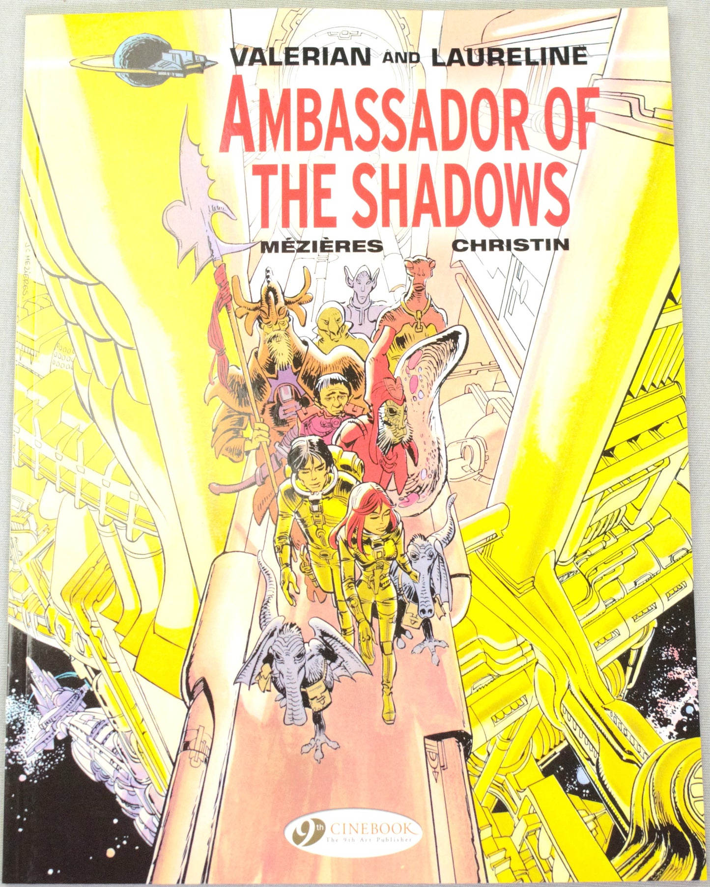 Valerian Volume 6 - "Ambassador of The Shadows" Cinebook Paperback Comic Book by Mezieres & Christin