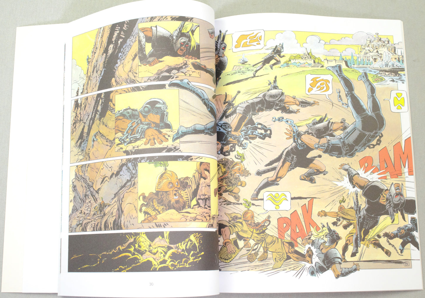 Valerian Volume 8 - "Heroes of the Equinox" Cinebook Paperback Comic Book by Mezieres & Christin