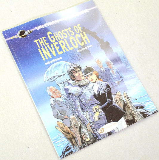 Valerian Volume 11 - "The Ghosts of Inverloch" Cinebook Paperback Comic Book by Mezieres & Christin