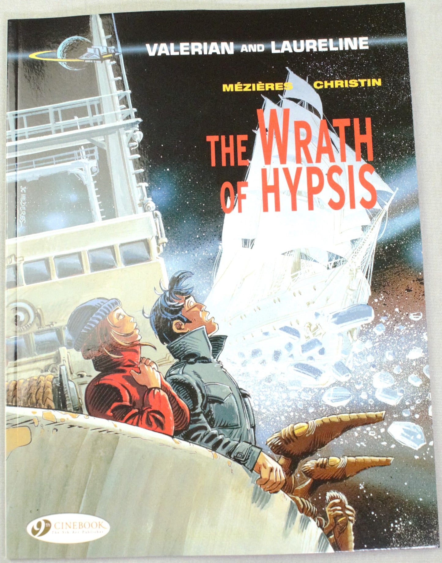 Valerian Volume 12 - "The Wrath of Hypsis" Cinebook Paperback Comic Book by Mezieres & Christin