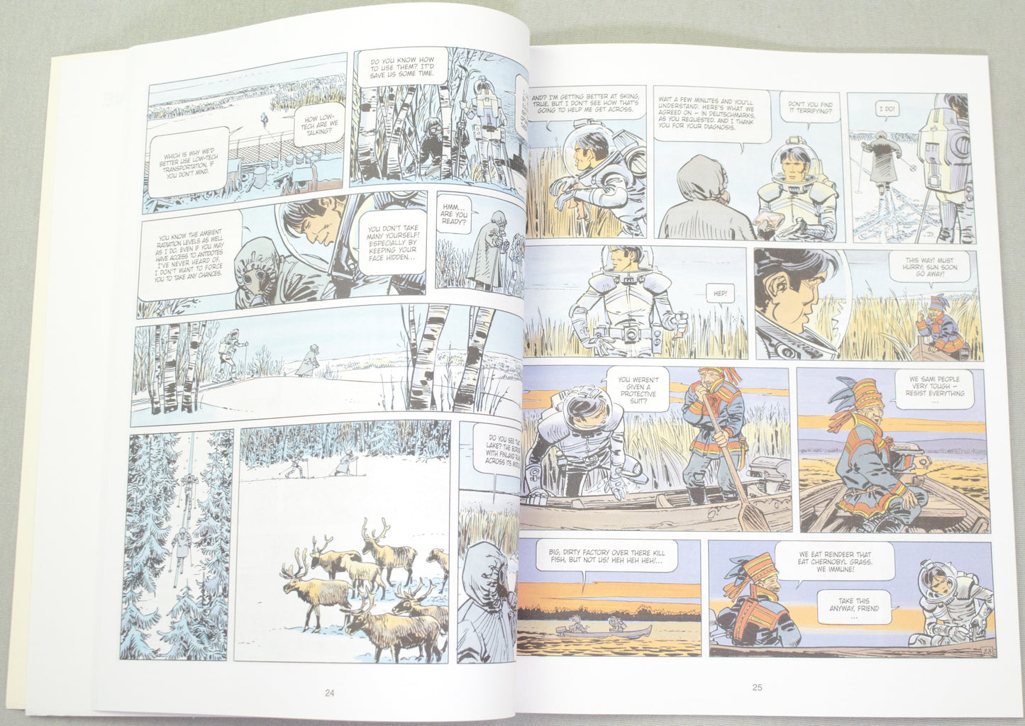 Valerian Volume 13 - "On the Frontiers" Cinebook Paperback Comic Book by Mezieres & Christin