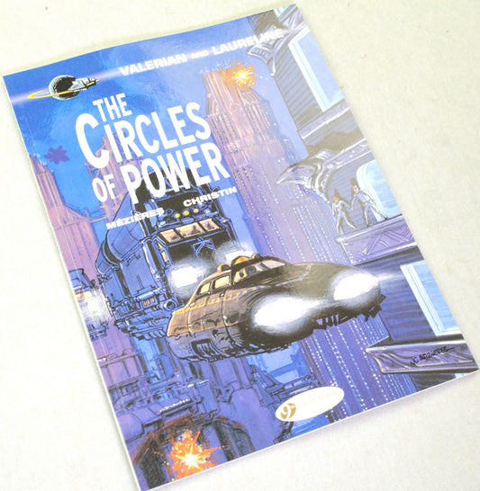 Valerian Volume 15 - " The Circles of Power" Cinebook Paperback Comic Book by Mezieres & Christin