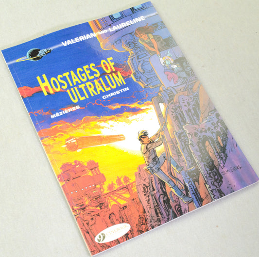 Valerian Volume 16 - "Hostages of Ultralum" Cinebook Paperback Comic Book by Mezieres & Christin