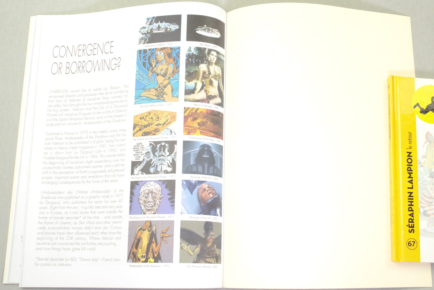 Valerian Volume 16 - "Hostages of Ultralum" Cinebook Paperback Comic Book by Mezieres & Christin