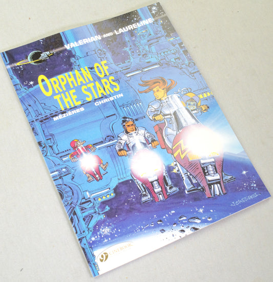 Valerian Volume 17 - "Orphans of The Stars" Cinebook Paperback Comic Book by Mezieres & Christin