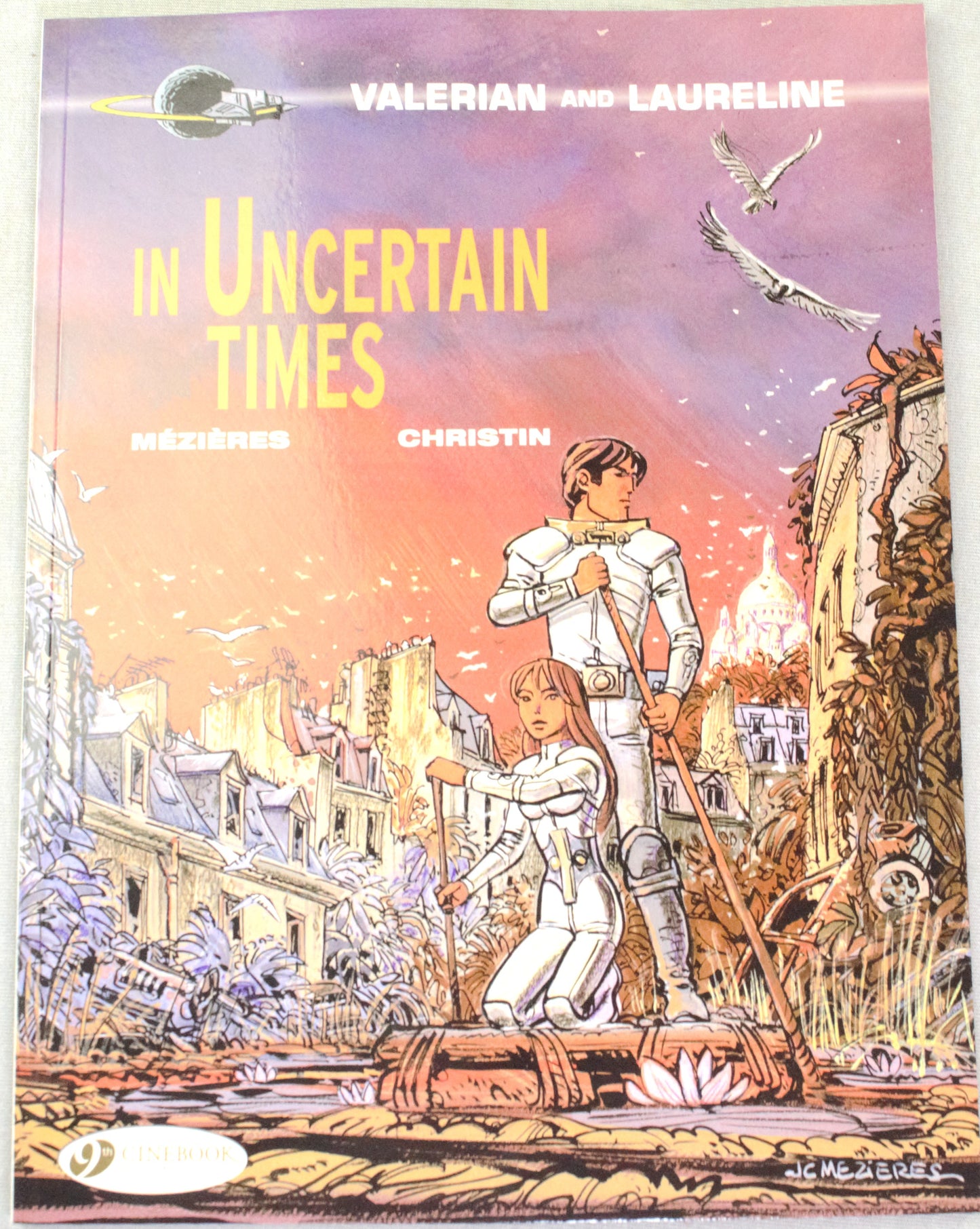 Valerian Volume 18 - "In Uncertain times" Cinebook Paperback Comic Book by Mezieres & Christin