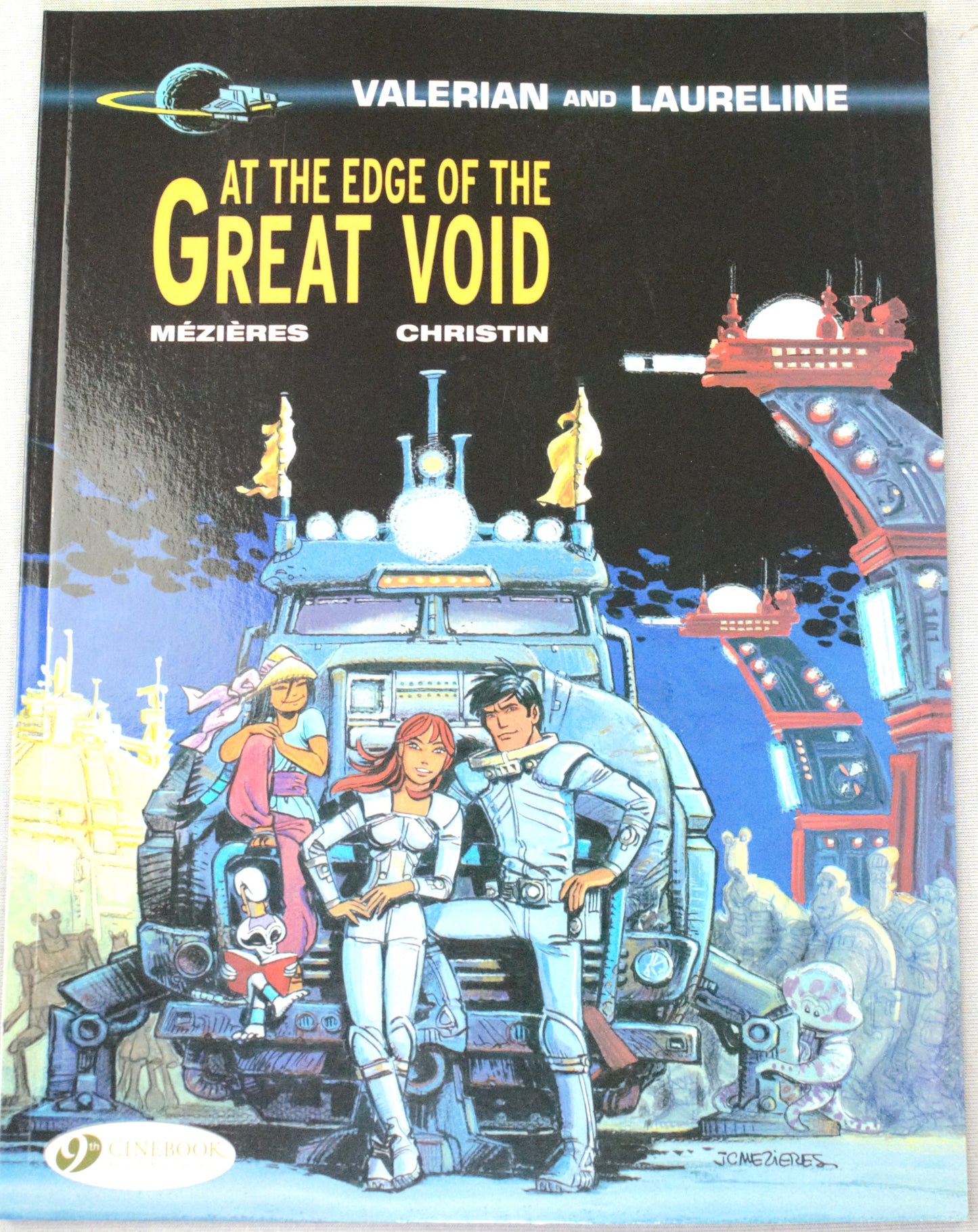 Valerian Volume 19 - "At the Edge of the Great Void" Cinebook Paperback Comic Book by Mezieres & Christin