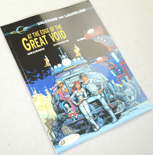 Valerian Volume 19 - "At the Edge of the Great Void" Cinebook Paperback Comic Book by Mezieres & Christin