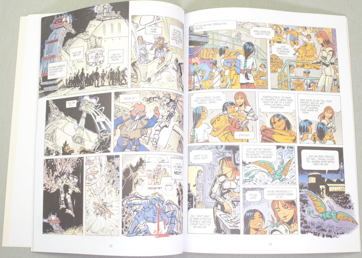Valerian Volume 19 - "At the Edge of the Great Void" Cinebook Paperback Comic Book by Mezieres & Christin