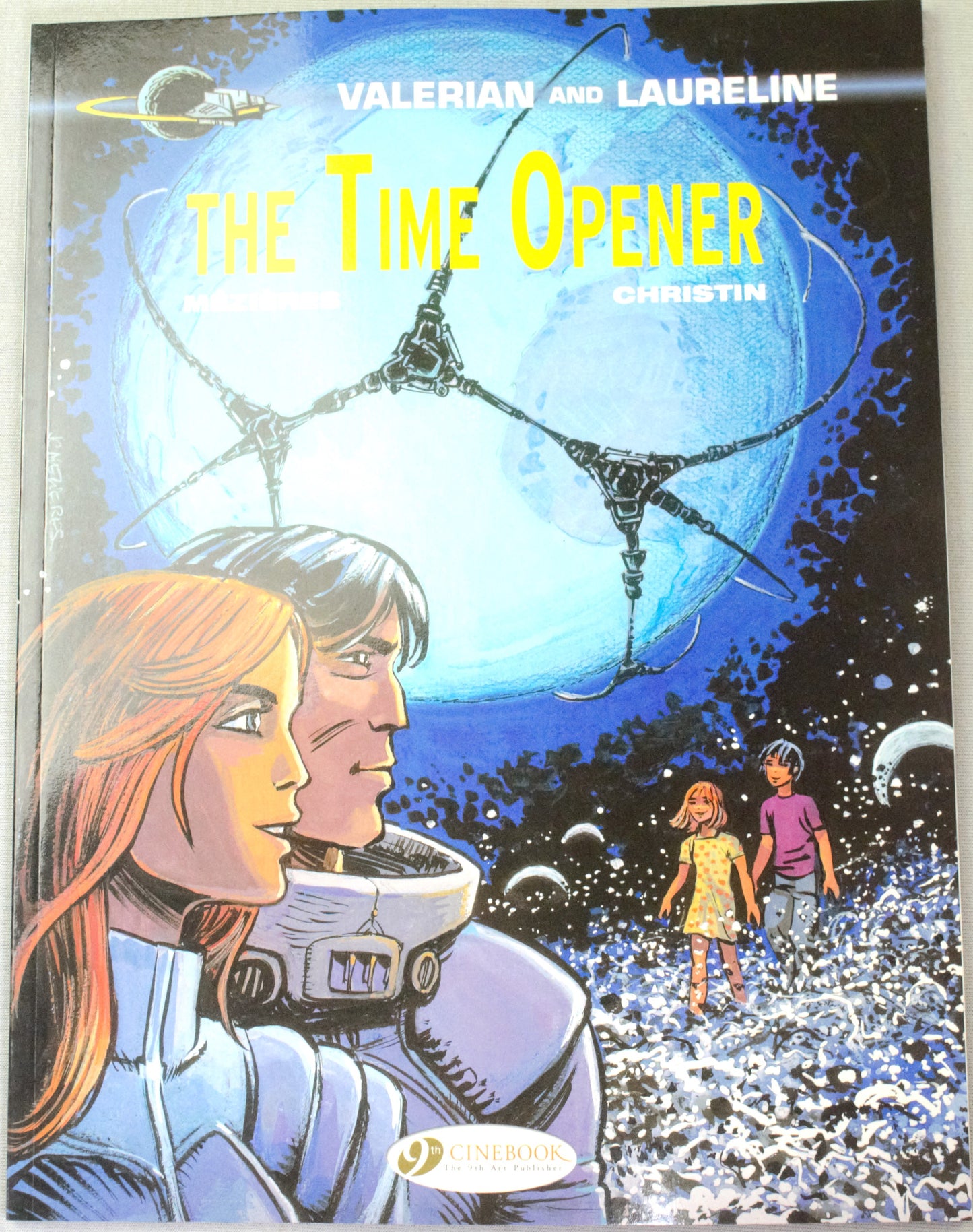 Valerian Volume 21 - "The Time Opener" Cinebook Paperback Comic Book by Mezieres & Christin