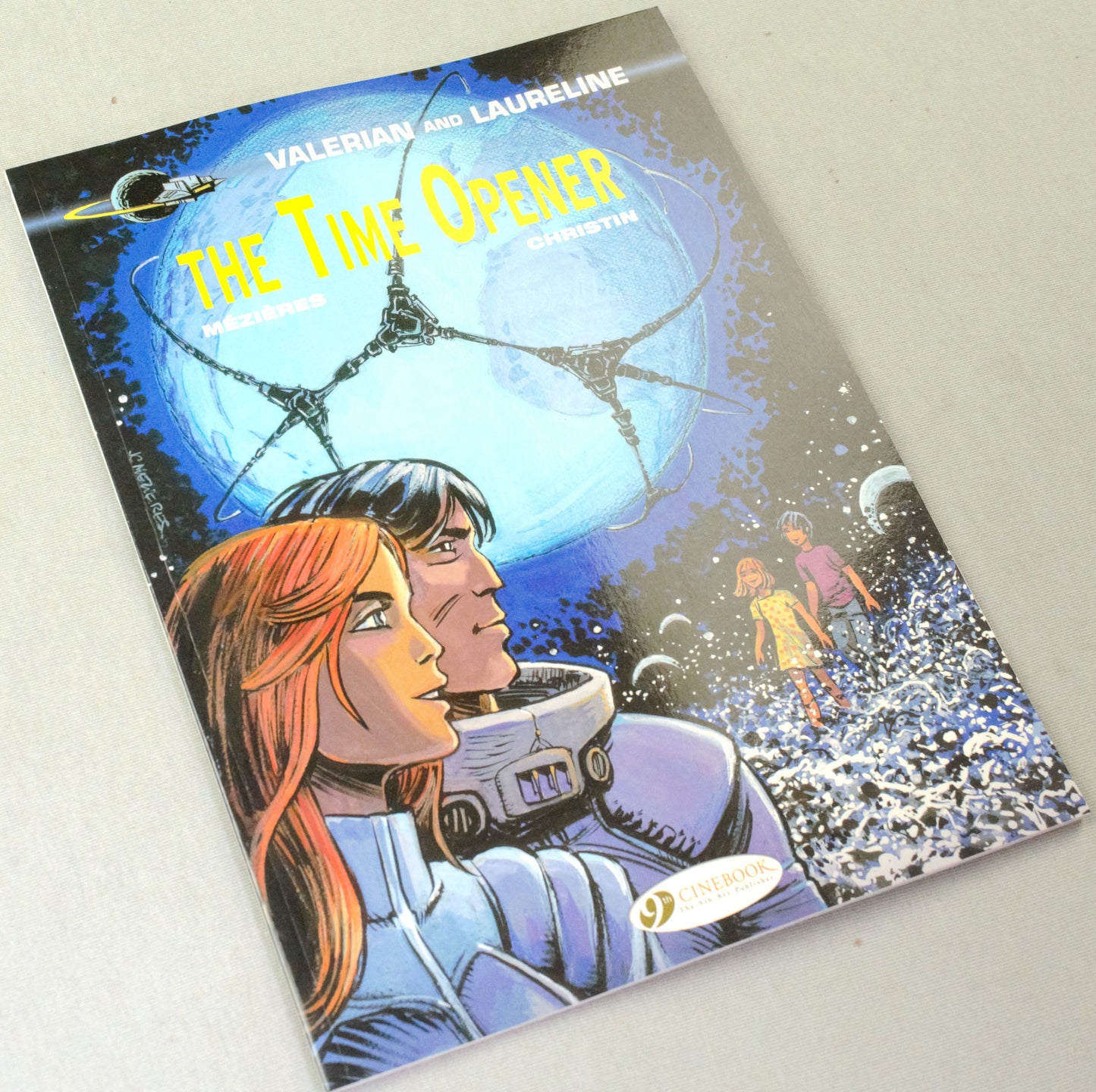 Valerian Volume 21 - "The Time Opener" Cinebook Paperback Comic Book by Mezieres & Christin