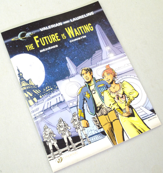Valerian Volume 23 - "The Future Is Waiting" Cinebook Paperback Comic Book by Mezieres & Christin