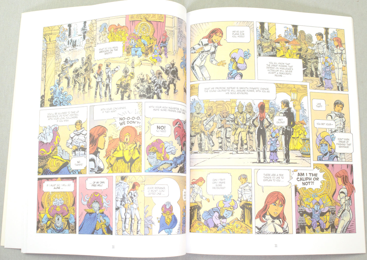 Valerian Volume 23 - "The Future Is Waiting" Cinebook Paperback Comic Book by Mezieres & Christin