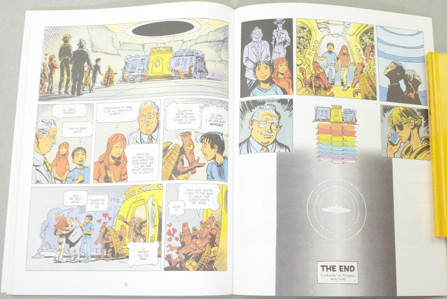 Valerian Volume 23 - "The Future Is Waiting" Cinebook Paperback Comic Book by Mezieres & Christin