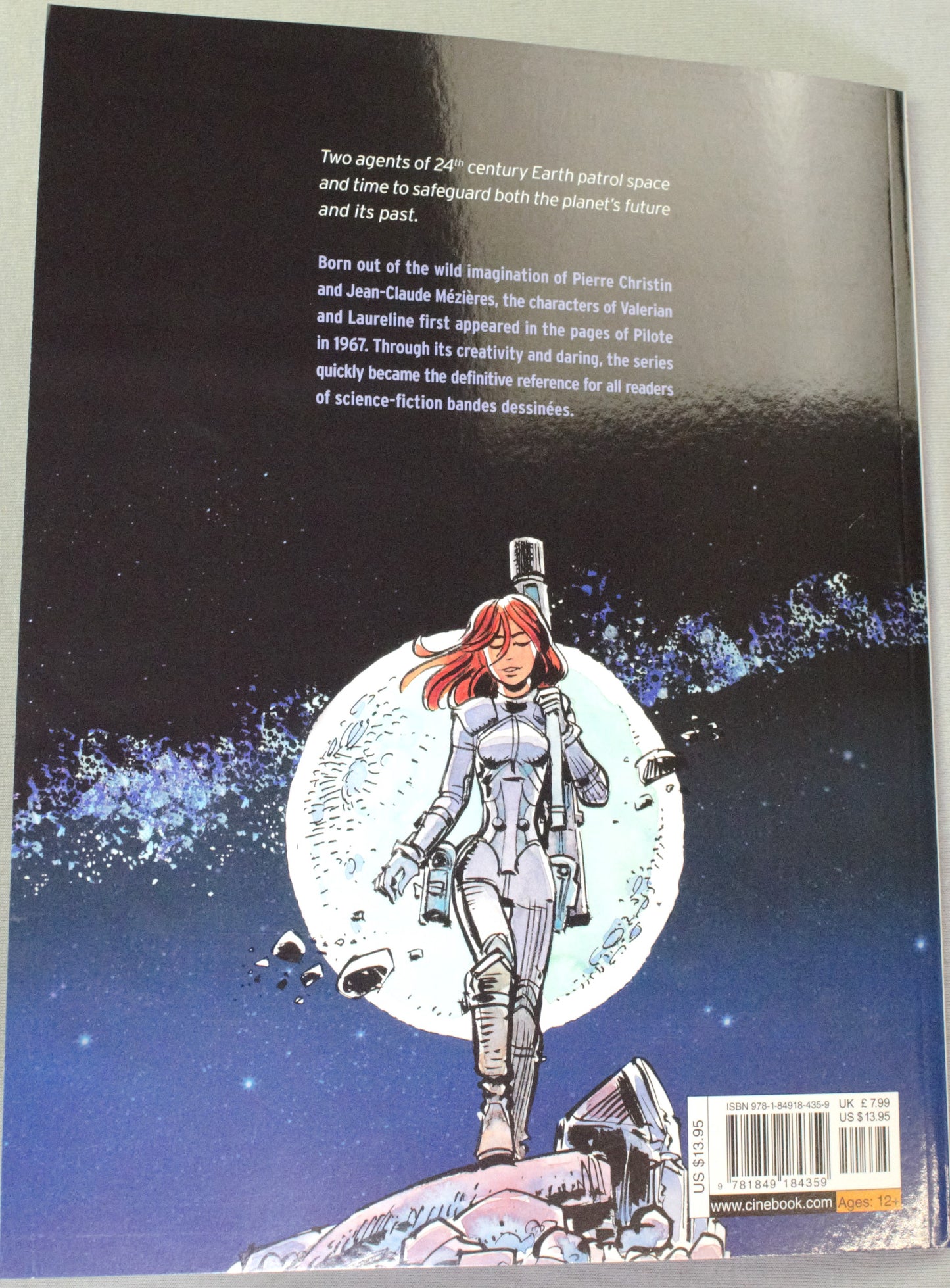 Valerian Volume 23 - "The Future Is Waiting" Cinebook Paperback Comic Book by Mezieres & Christin