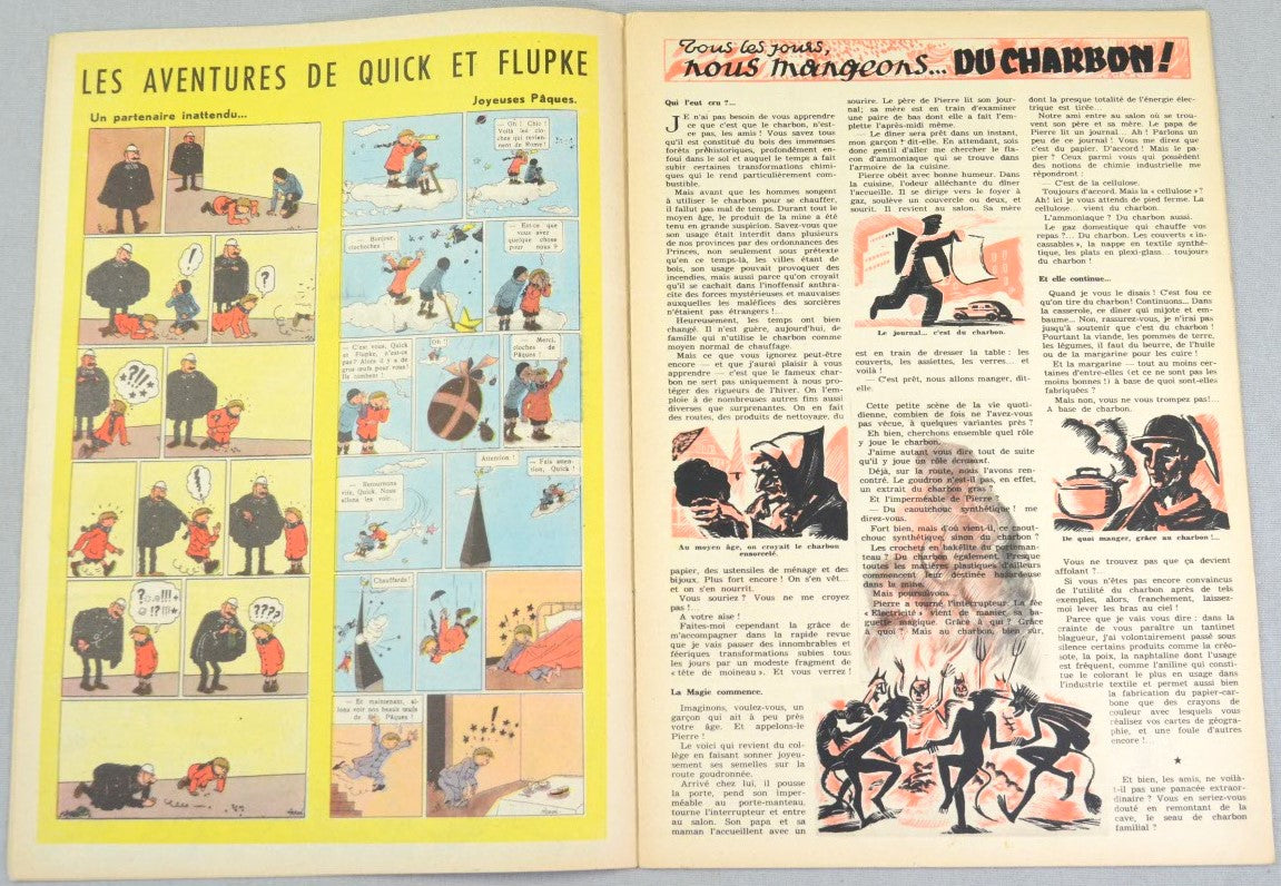 Journal Tintin Issue 13: March 25th 1948 Paul Cuvelier Cover Edition Vintage Comic EO Couverture