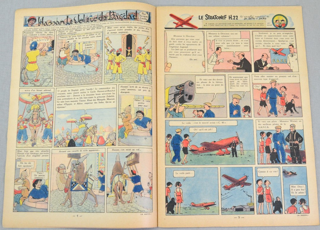 Journal Tintin Issue 31: July 29th 1948 Cover Edition Vintage Comic EO Couverture
