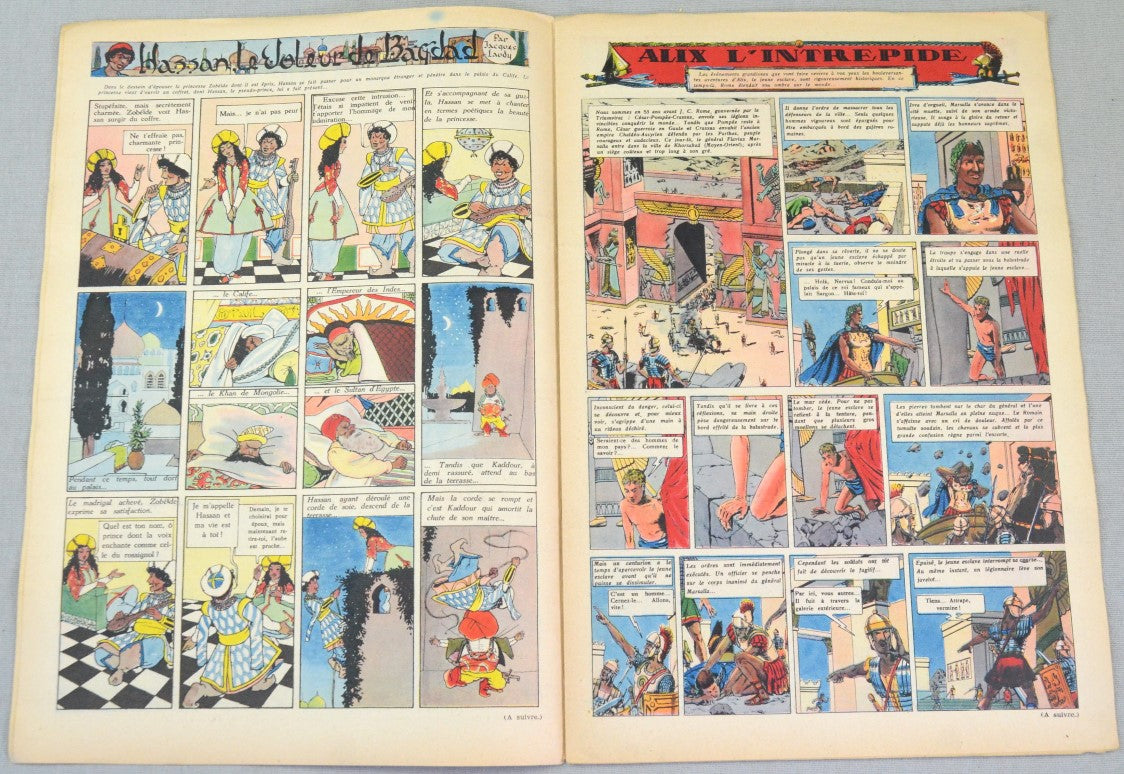 Journal Tintin Issue 38: September 16th 1948 Le Rallic Cover Edition Vintage Comic EO Couverture