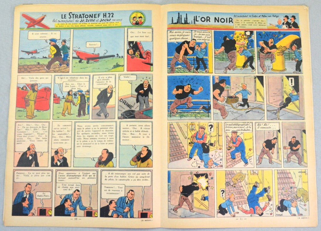 Journal Tintin Issue 49: December 2nd 1948 Cover Edition Vintage Comic EO Couverture