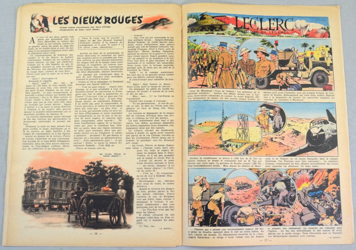 Journal Tintin Issue 49: December 2nd 1948 Cover Edition Vintage Comic EO Couverture