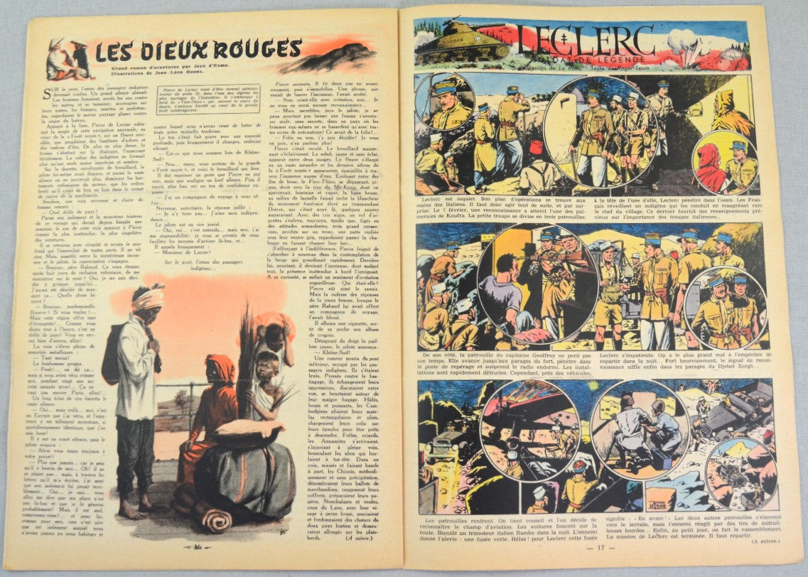 Journal Tintin Issue 51: December 16th 1948 Cover Edition Vintage Comic EO Couverture