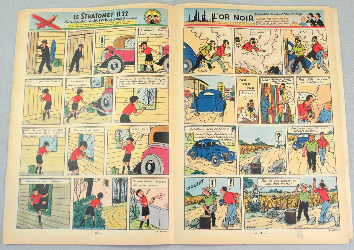 Journal Tintin Issue 53: December 30th 1948 Le Rallic Cover Edition Vintage Comic EO Couverture
