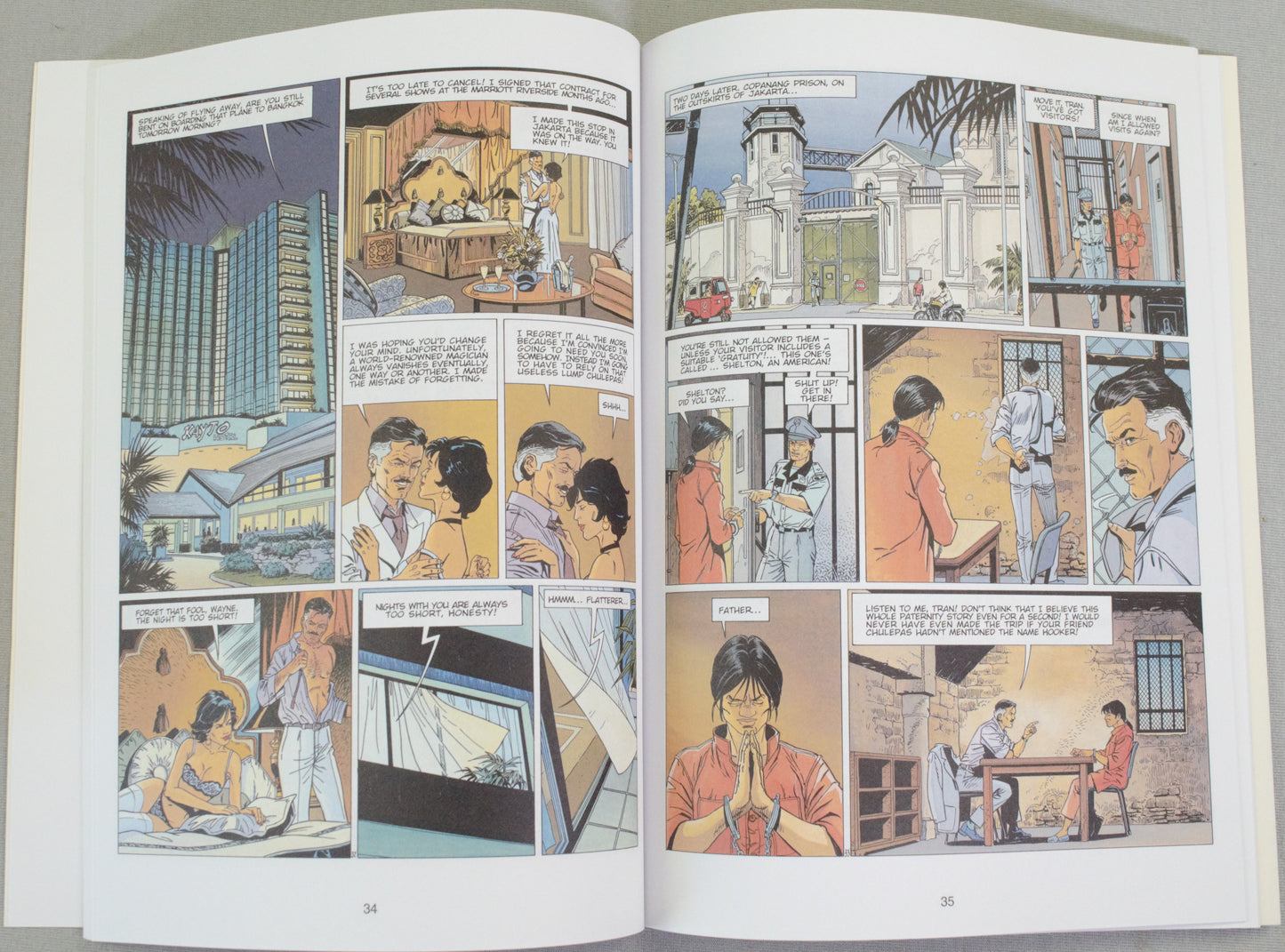 Wayne Shelton Volume 4 - "The Survivor " Cinebook Paperback Comic Book by Denayer/Van Hamme
