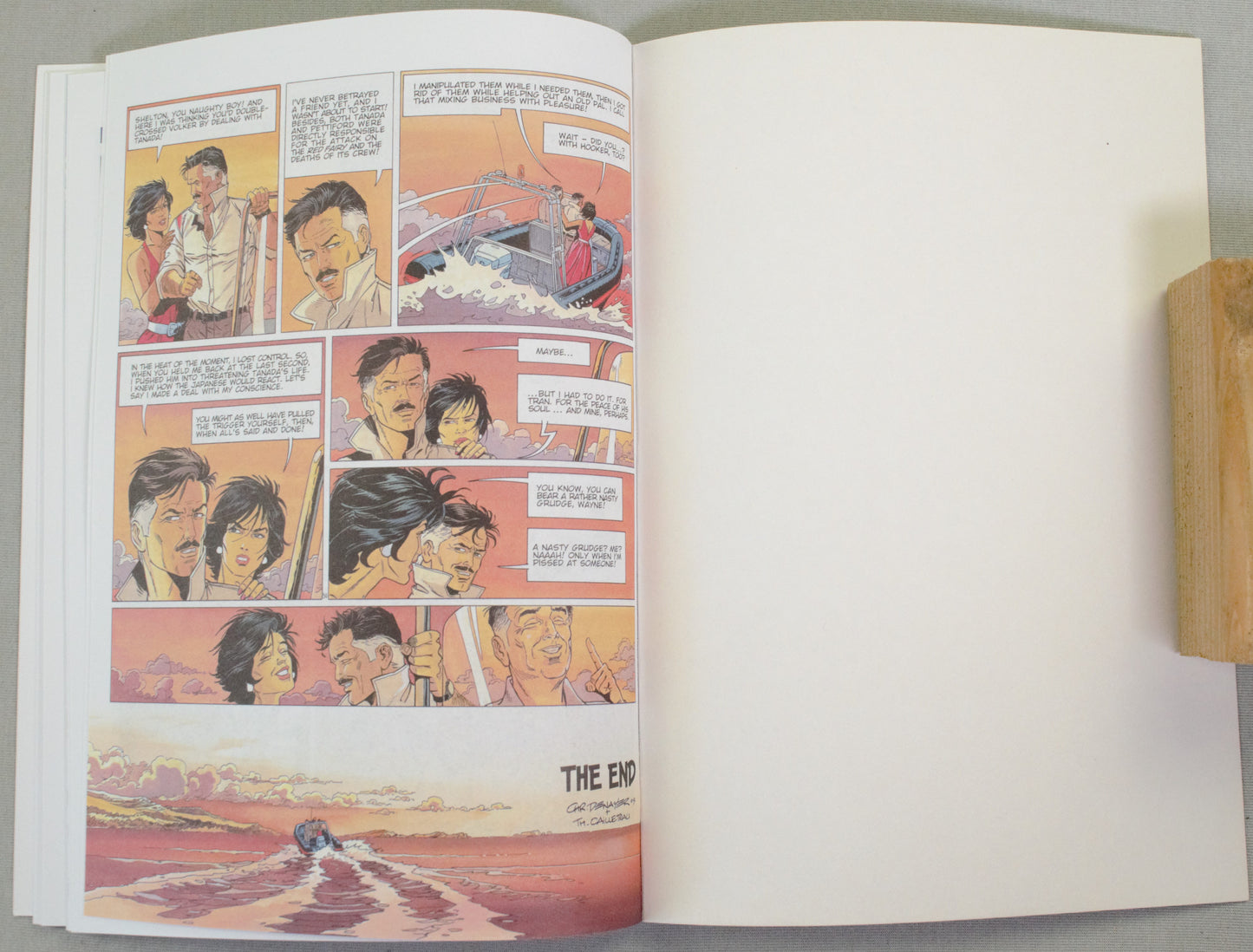Wayne Shelton Volume 5 - "The Vengance " Cinebook Paperback Comic Book by Denayer/Van Hamme