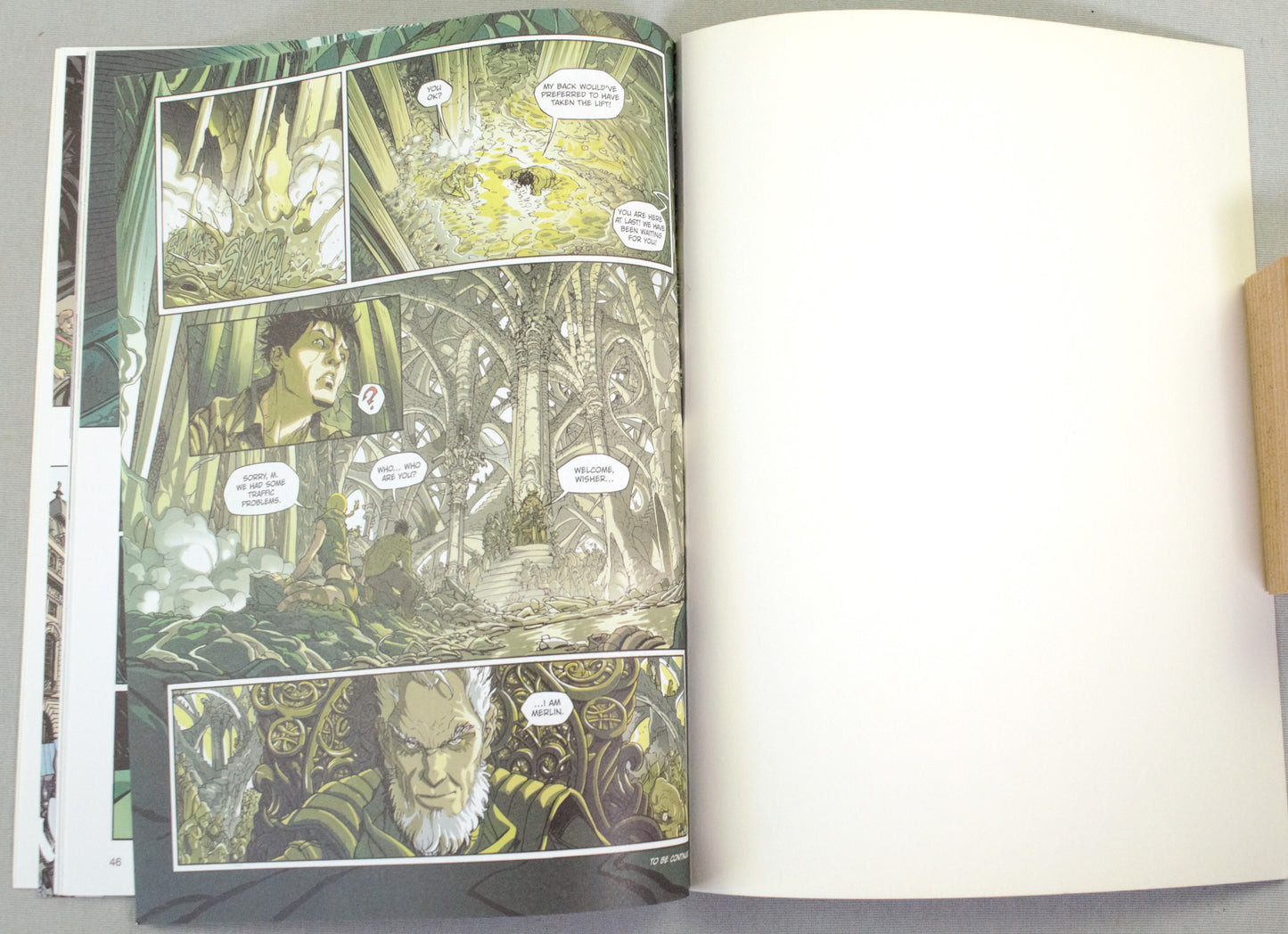 Wisher Volume 1 - "Nigel" UK Cinebook Paperback Comic Book by Latour & De Vita