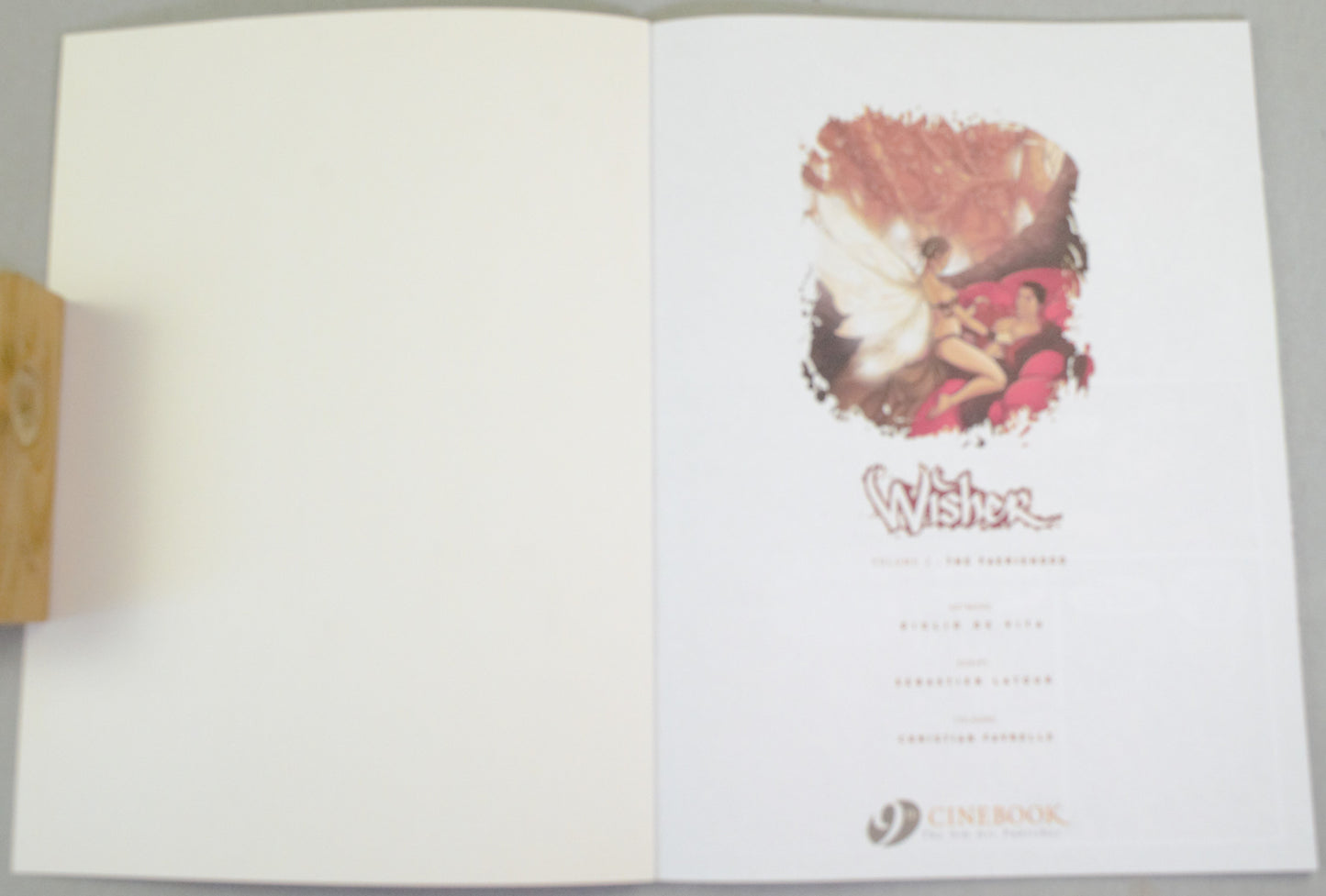 Wisher Volume 2 - "The Faeriehood" UK Cinebook Paperback Comic Book by Latour & De Vita