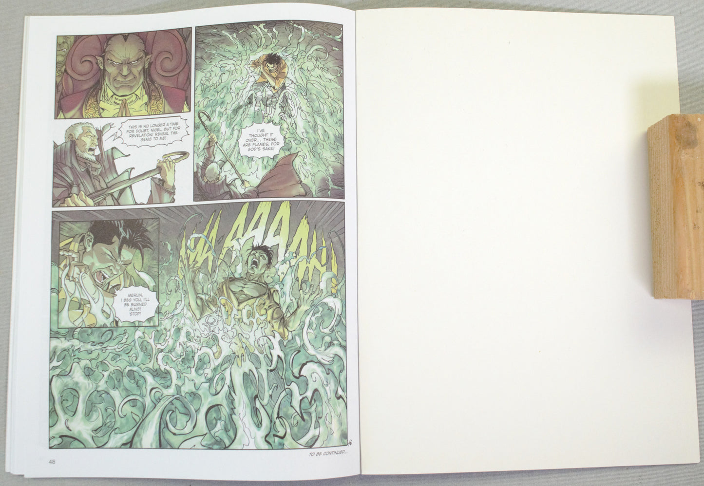 Wisher Volume 2 - "The Faeriehood" UK Cinebook Paperback Comic Book by Latour & De Vita