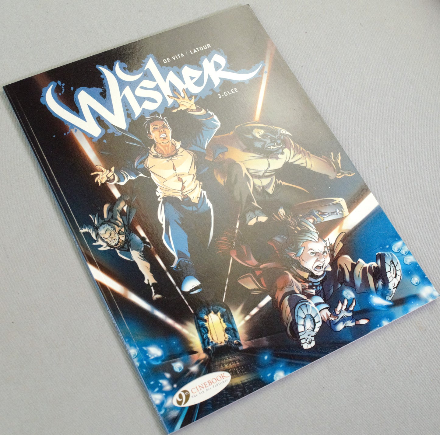 Wisher Volume 3 - "Glee" UK Cinebook Paperback Comic Book by Latour & De Vita