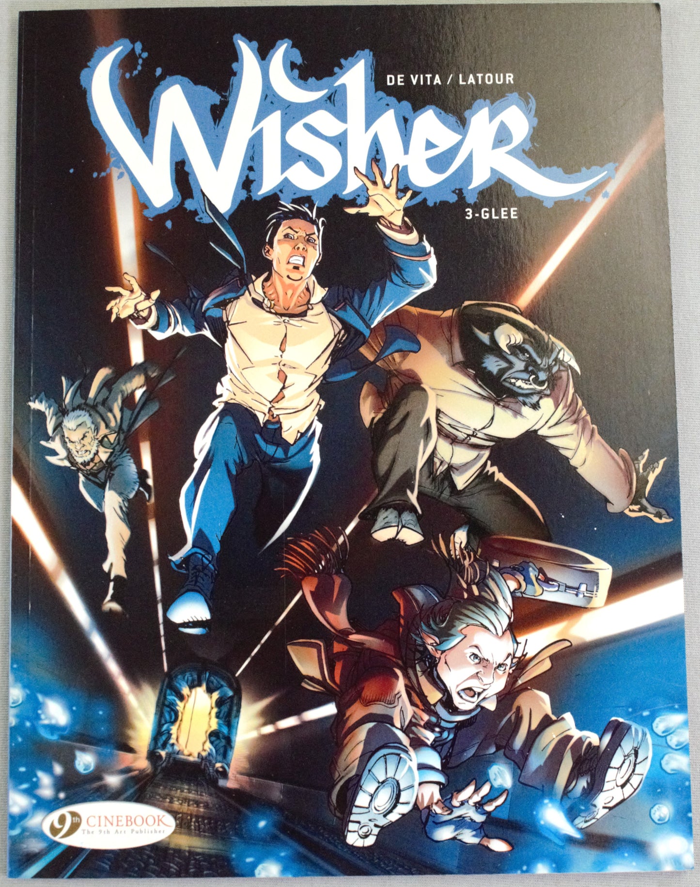 Wisher Volume 3 - "Glee" UK Cinebook Paperback Comic Book by Latour & De Vita