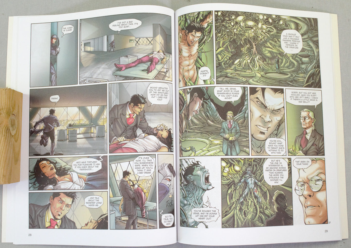 Wisher Volume 4 - "Bowler Hat and Faery-Cane" UK Cinebook Paperback Comic Book by Latour & De Vita
