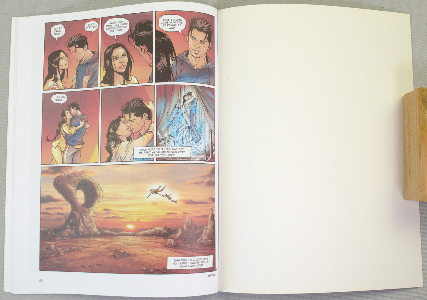 Wisher Volume 4 - "Bowler Hat and Faery-Cane" UK Cinebook Paperback Comic Book by Latour & De Vita