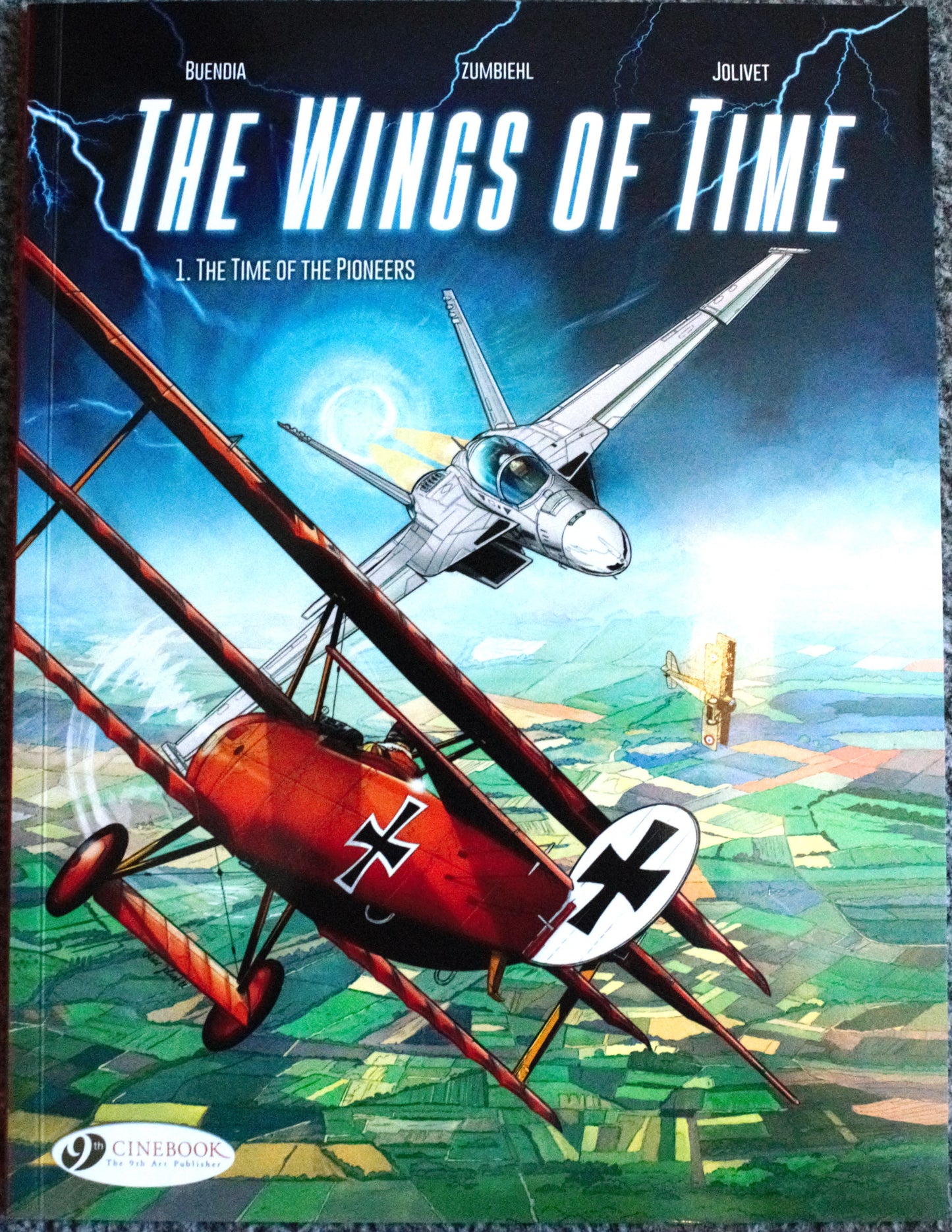 Wings of Time: Volume 1 "The Time of the Pioneers" UK Cinebook Paperback Comic Book by Zumbieh & Jolivet