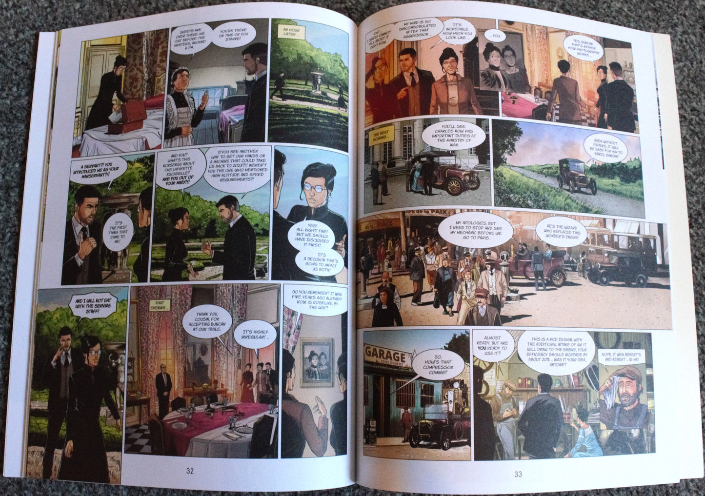 Wings of Time: Volume 1 "The Time of the Pioneers" UK Cinebook Paperback Comic Book by Zumbieh & Jolivet