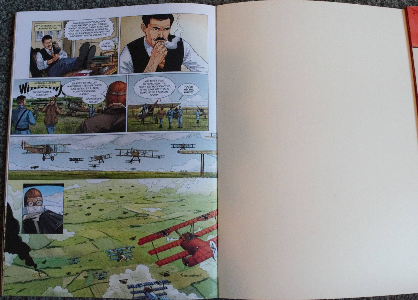 Wings of Time: Volume 1 "The Time of the Pioneers" UK Cinebook Paperback Comic Book by Zumbieh & Jolivet
