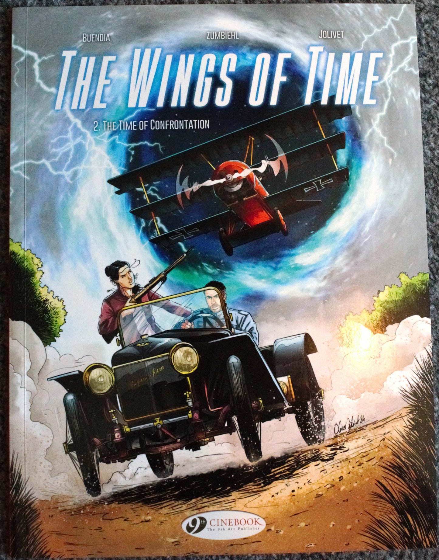 Wings of Time: Volume 2 "The Time of Confrontation" UK Cinebook Paperback Comic Book by Zumbieh & Jolivet