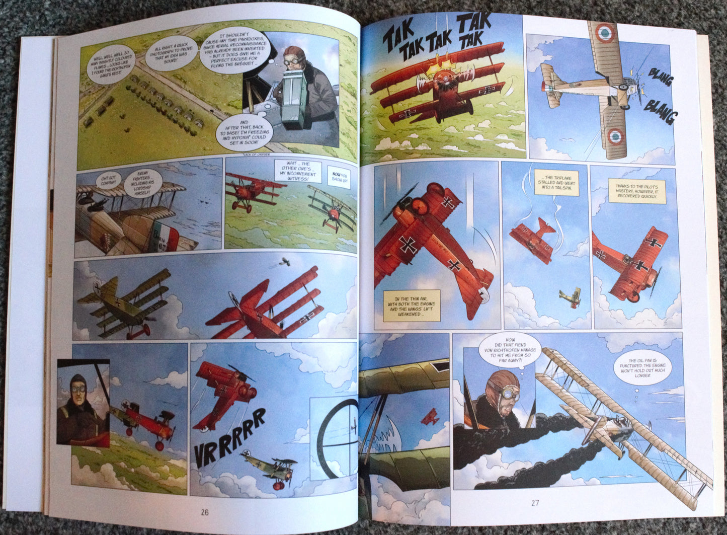 Wings of Time: Volume 2 "The Time of Confrontation" UK Cinebook Paperback Comic Book by Zumbieh & Jolivet