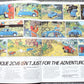 1984 Citroen Tintin Car Brochure: Further Adventures of the 2CV6 by Herge Comic
