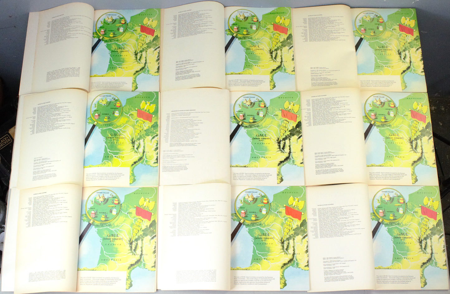 Adventures of Asterix Set x28 Vintage 1970/80s Paperback Comic Books Hodder/Dargaud/Stoughton UK Editions FULL SET