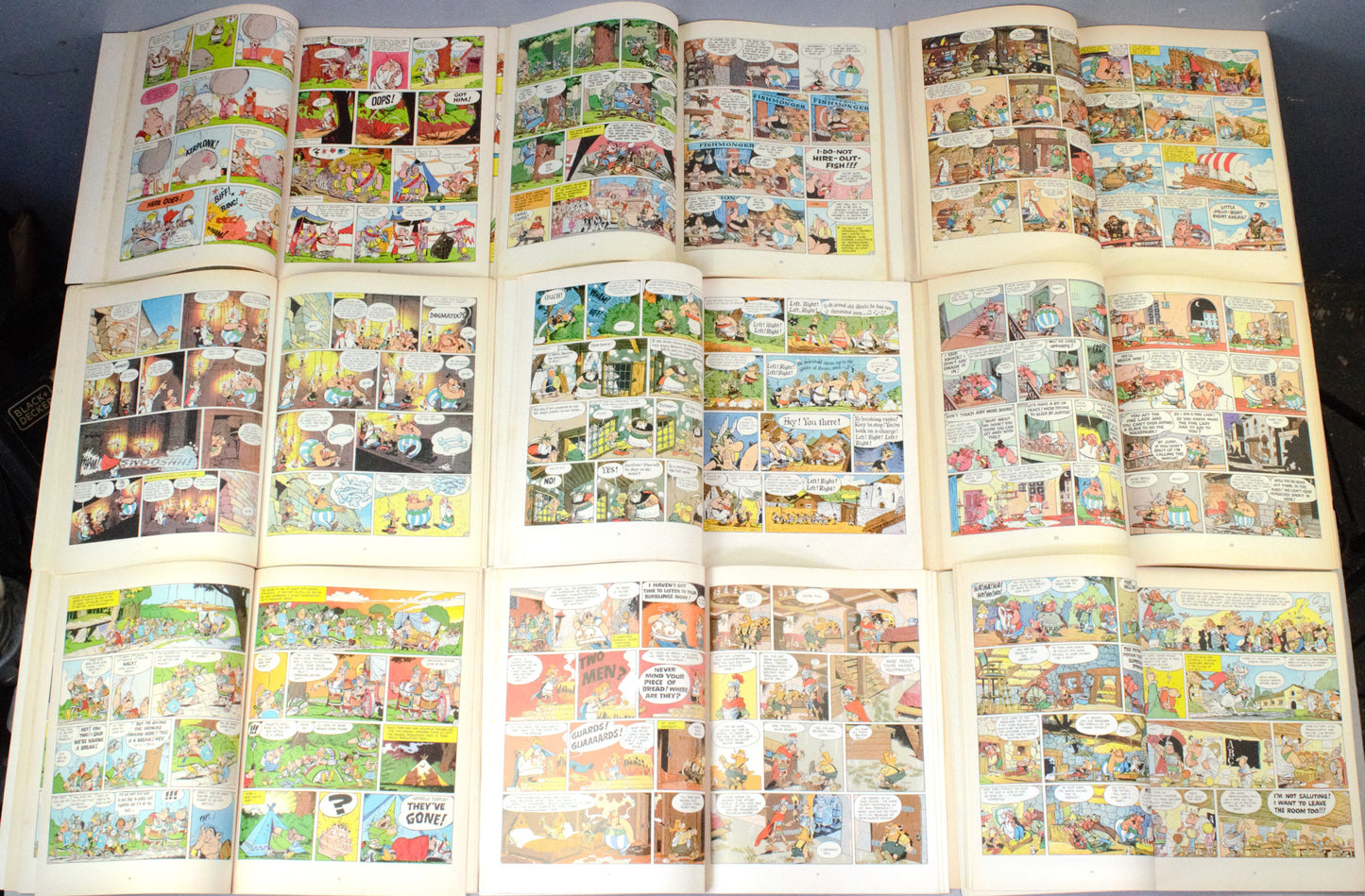 Adventures of Asterix Set x28 Vintage 1970/80s Paperback Comic Books Hodder/Dargaud/Stoughton UK Editions FULL SET
