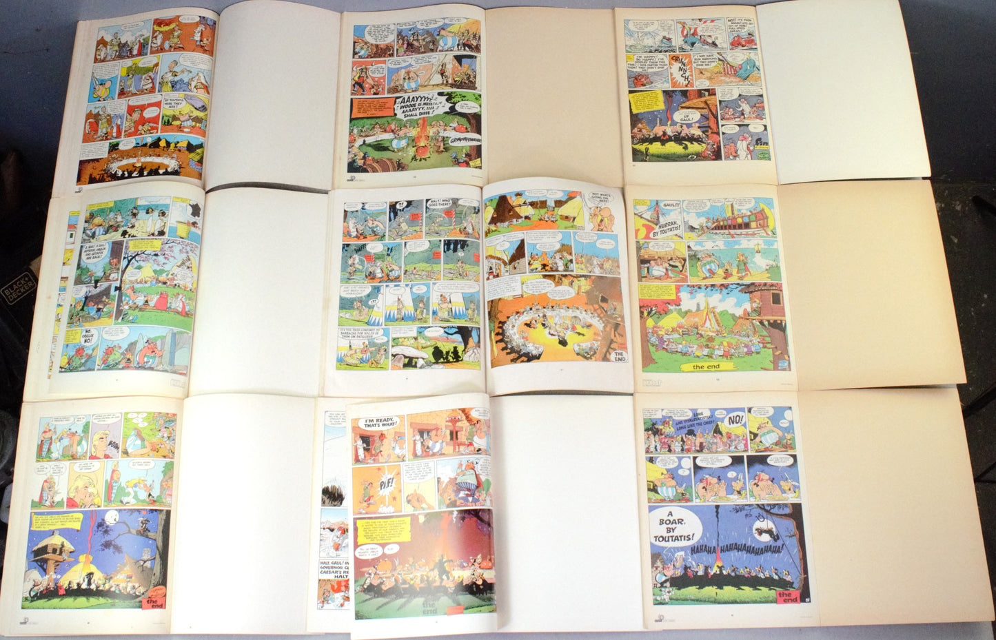 Adventures of Asterix Set x28 Vintage 1970/80s Paperback Comic Books Hodder/Dargaud/Stoughton UK Editions FULL SET
