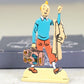 Archives Tintin 2D Metal Figurine: Traveller with Globetrotter Moulinsart Archives Figure/Model