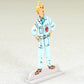 Archives Moulinsart 2D Metal Figurine: Tintin Astronaut Objectif Lune ML Figure/Model