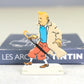 Archives Moulinsart 2D Metal Figurine: Tintin holds Umbrella Sunflower Affair Relief Figure/Model