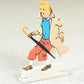 Archives Moulinsart 2D Metal Figurine: Tintin holds Umbrella Sunflower Affair Relief Figure/Model