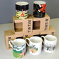 Moulinsart Tintin Scene Mugs x5 Moon/Mansion 2022 FULL SET Cups